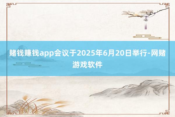 赌钱赚钱app会议于2025年6月20日举行-网赌游戏软件